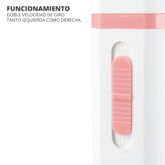 PULIDORA DE UÑAS ELECTRÓNICA ROSA TME - Image 11