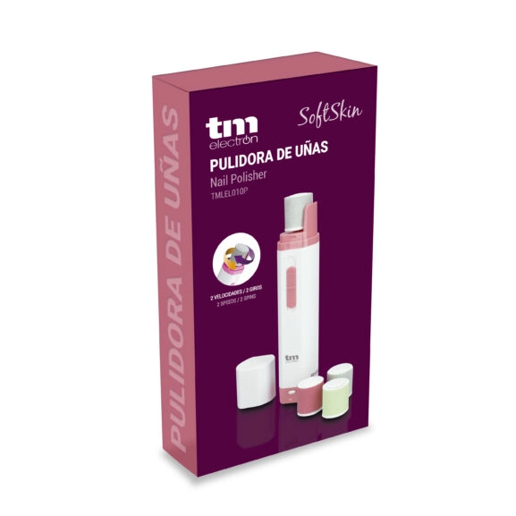 PULIDORA DE UÑAS ELECTRÓNICA ROSA TME - Image 14