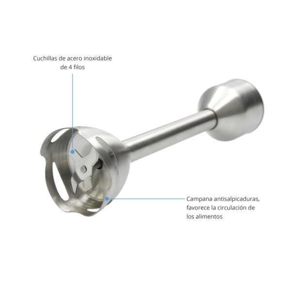 BATIDORA DE MANO 1200W CON VASO TME - Image 4