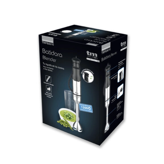 BATIDORA DE MANO 1200W CON VASO TME - Image 6