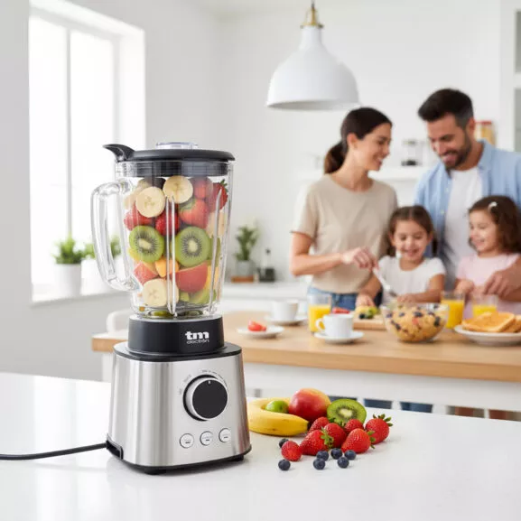 BATIDORA JARRA DE CRISTAL 1.5L 1200W TME - Image 9