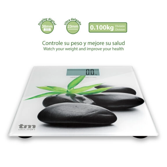 BASCULA DE BAÑO ZEN LCD SLIM TM ELECTRON - Image 2