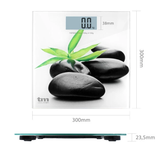 BASCULA DE BAÑO ZEN LCD SLIM TM ELECTRON - Image 3