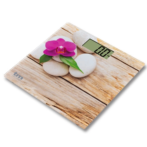 BASCULA DE BAÑO ZEN LCD SLIM TM ELECTRON
