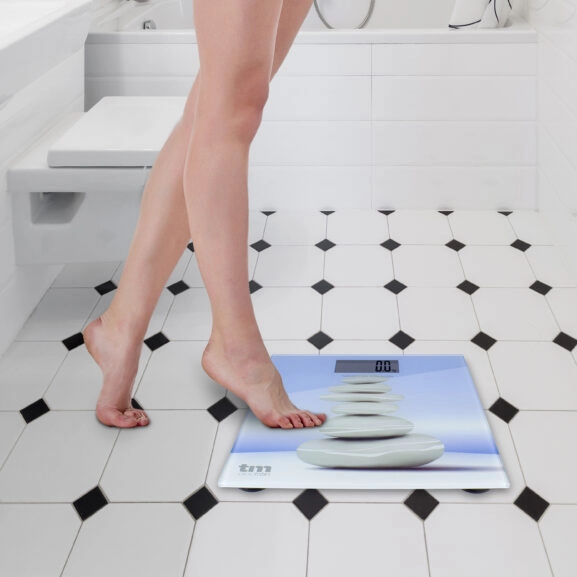 BASCULA DE BAÑO ZEN LCD SLIM TM ELECTRON - Image 4