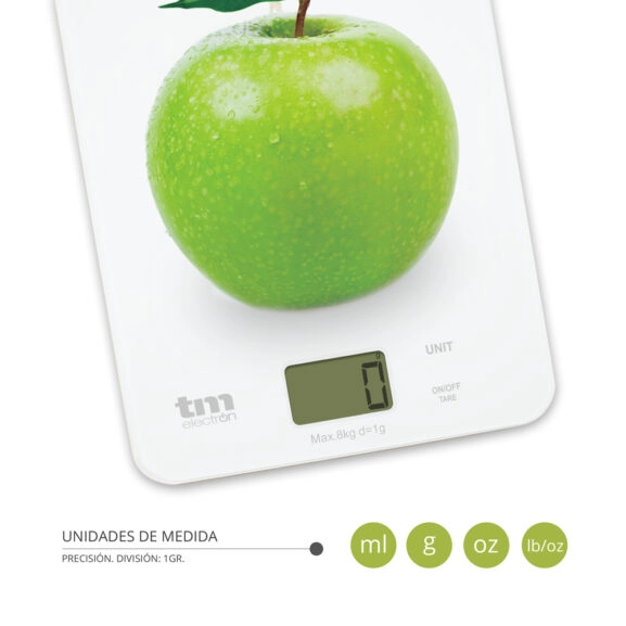 BASCULA DE COCINA MOTIVO MANZANA TM - Image 4