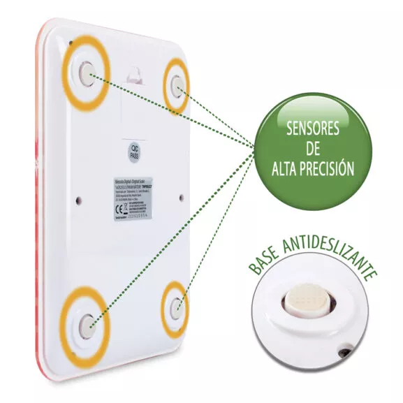 BÁSCULA DE COCINA 5KG MOTIVO FRESA TME - Image 5