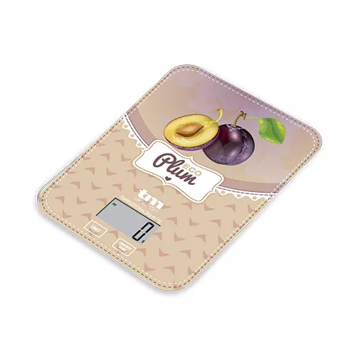 BÁSCULA DE COCINA 5KG MOTIVO CIRUELA TME