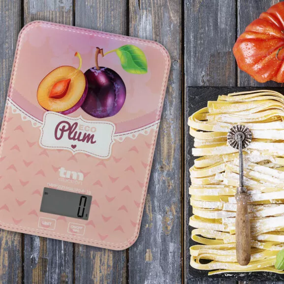 BÁSCULA DE COCINA 5KG MOTIVO CIRUELA TME - Image 8