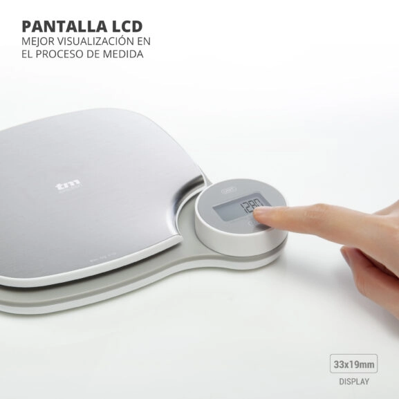 BÁSCULA DE COCINA SIN PILAS 5KG TME - Image 6