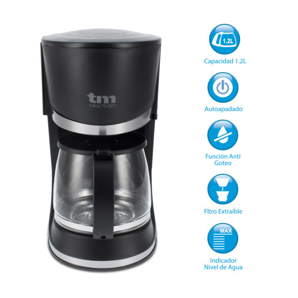 CAFETERA ELÉCTRICA 10 TAZAS TM ELECTRON - Image 2