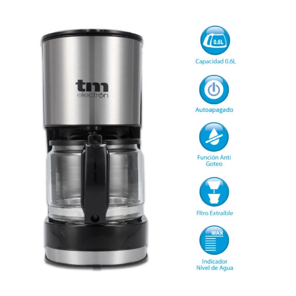 CAFETERA ELÉCTRICA 6 TAZAS TM ELECTRON - Image 9
