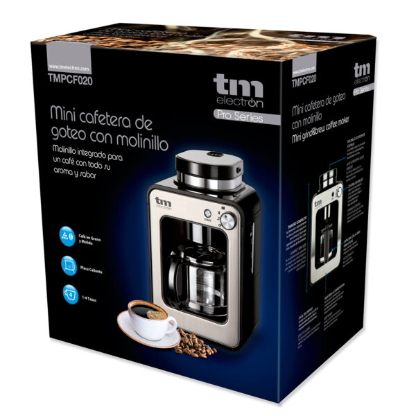 MINI CAFETERA DE GOTEO MOLINILLO PLATA - Image 7