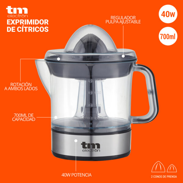 EXPRIMIDOR 700ML 40W TM ELECTRON - Image 2