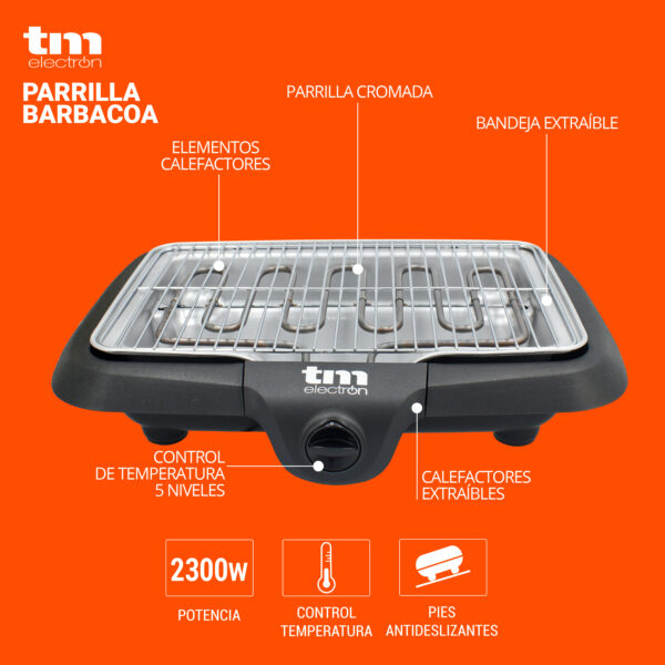 GRILL BARBACOA SIN HUMOS TM ELECTRON - Image 2