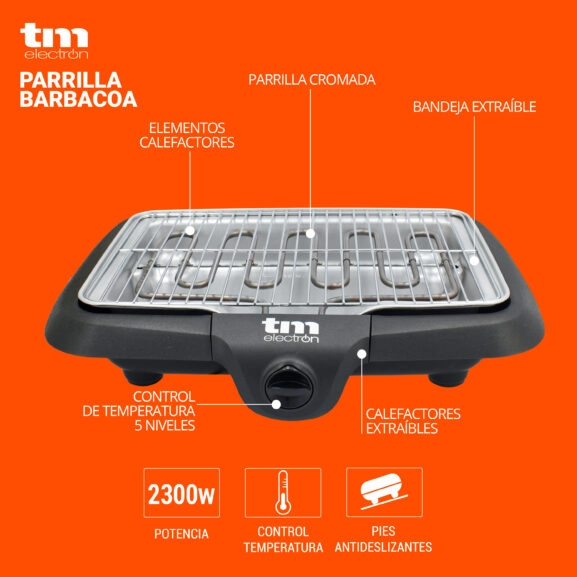 GRILL BARBACOA SIN HUMOS TM ELECTRON - Image 2