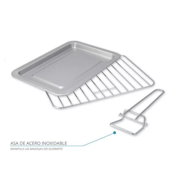 MINI HORNO TOSTADOR 10L 800W NEGRO TME - Image 4