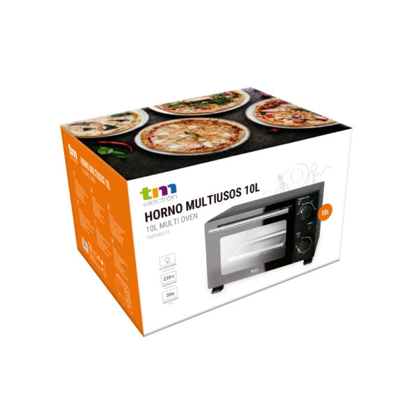 MINI HORNO TOSTADOR 10L 800W NEGRO TME - Image 10