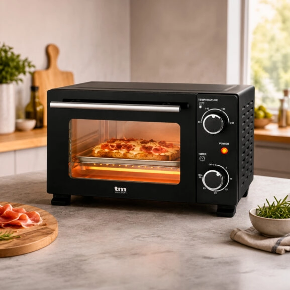 MINI HORNO TOSTADOR 10L 800W NEGRO TME - Image 11
