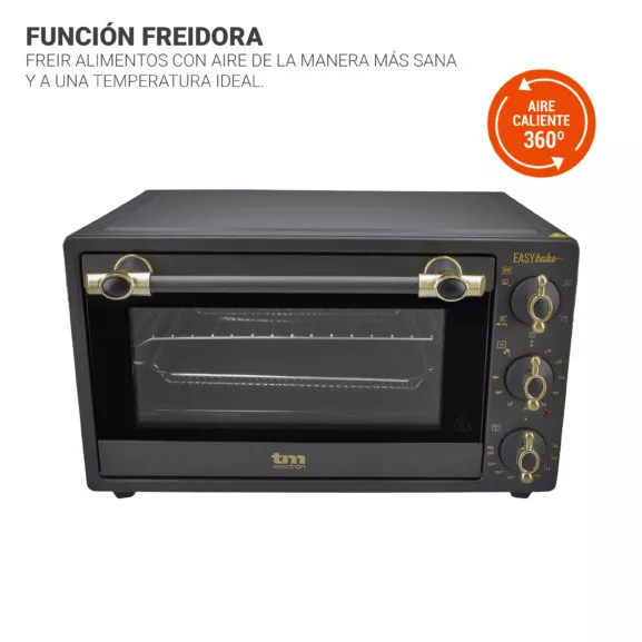 HORNO FREIDORA RETRO ANTRACITA 20 L TME - Image 3