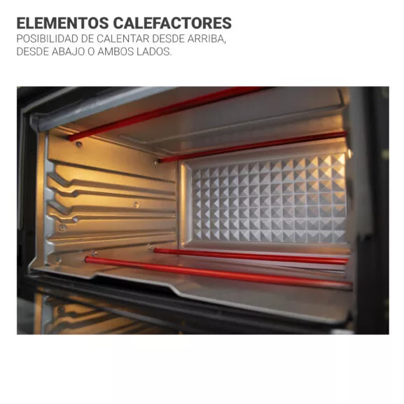 HORNO FREIDORA RETRO ANTRACITA 20 L TME - Image 9