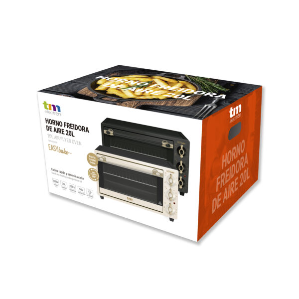 HORNO FREIDORA RETRO ANTRACITA 20 L TME - Image 10