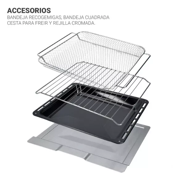 HORNO FREIDORA RETRO BEIGE 20 L TME - Image 5