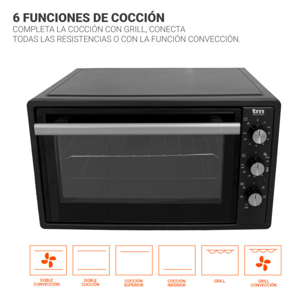 HORNO CONVECCIÓN CON GRILL 37 LITROS TME - Image 4