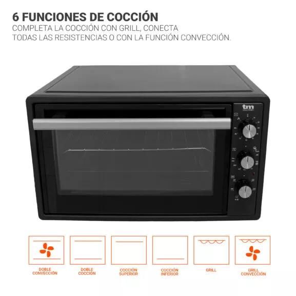 HORNO CONVECCIÓN CON GRILL 37 LITROS TME - Image 4