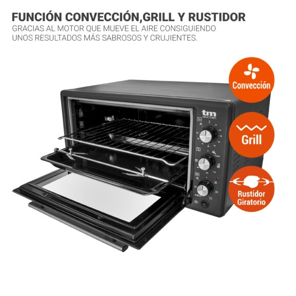 HORNO CONVECCIÓN RUSTIDOR 45 LITROS TME - Image 3