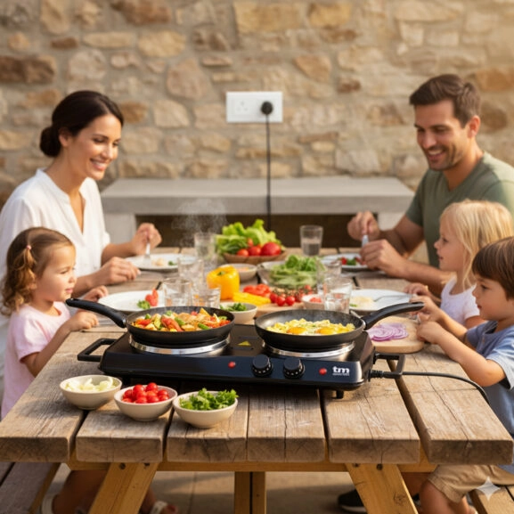 PLACA DE COCINA DOBLE 18.5+15.5CM - Image 9