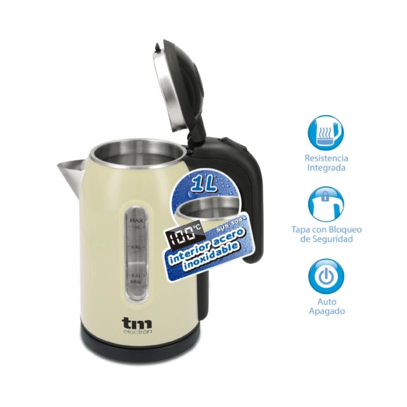 HERVIDORA DE AGUA 1L. CREMA TM ELECTRON - Image 3