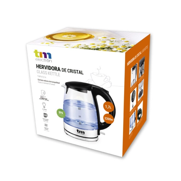 HERVIDORA DE AGUA CRISTAL 1.7L 2.200W TM - Image 9