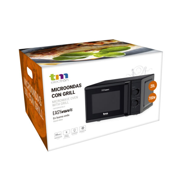 MICROONDAS 20L NEGRO GRILL TM ELECTRON - Image 9