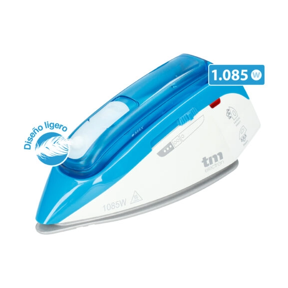 PLANCHA VAPOR VIAJE 1085W TM ELECTRON - Image 2