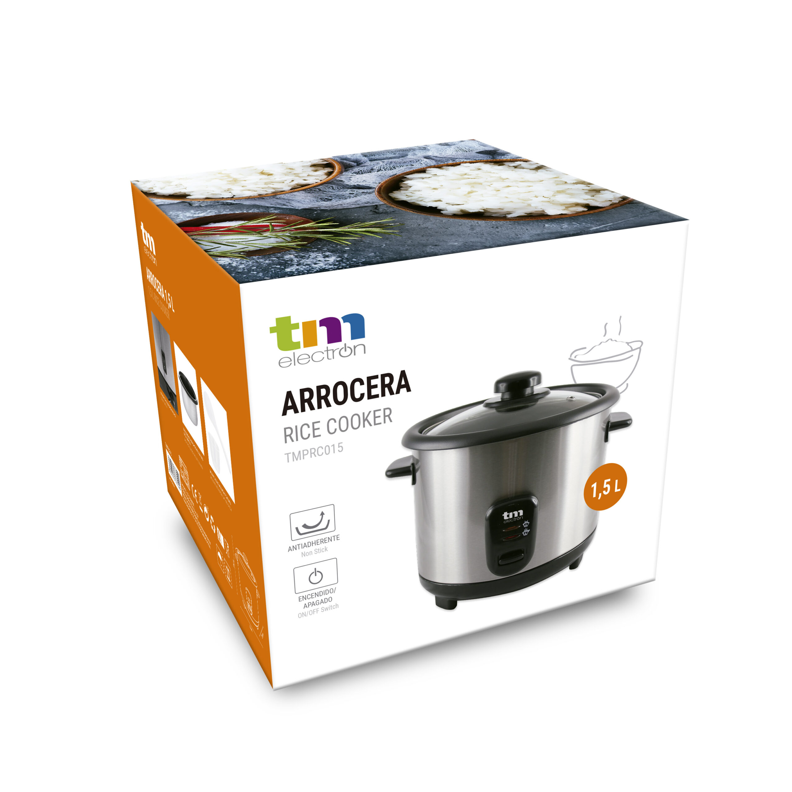 ARROCERA INOX. 1.5L 500W TM ELECTRON - Image 8