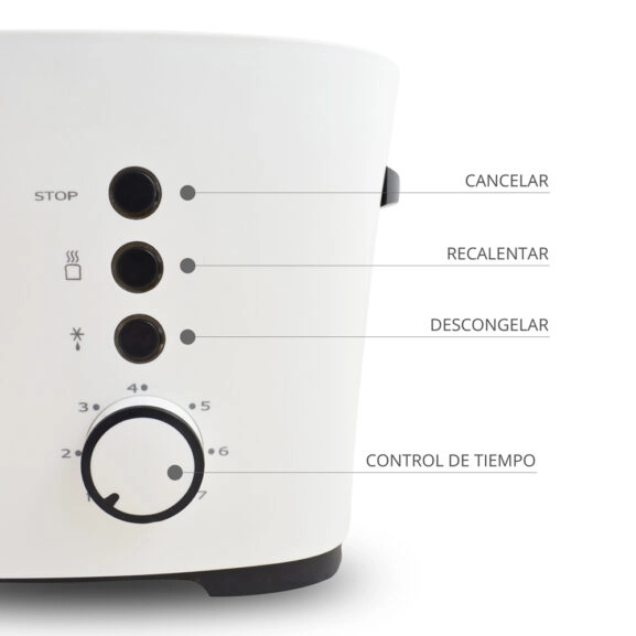TOSTADOR UNA RANURA GRANDE TM ELECTRON - Image 2