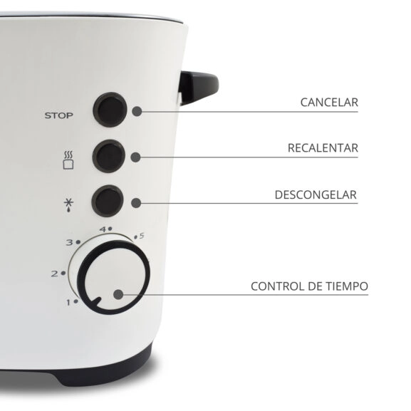 TOSTADOR DOS RANURAS TM ELECTRON - Image 2