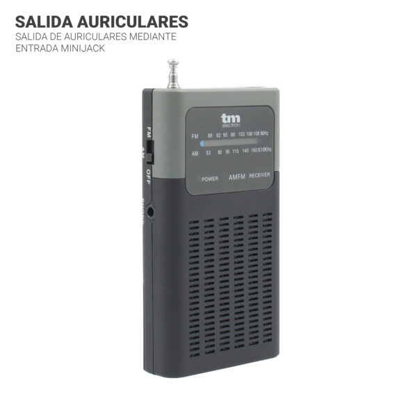 RADIO ANALÓGICA BOLSILLO AM/FM TME - Image 3