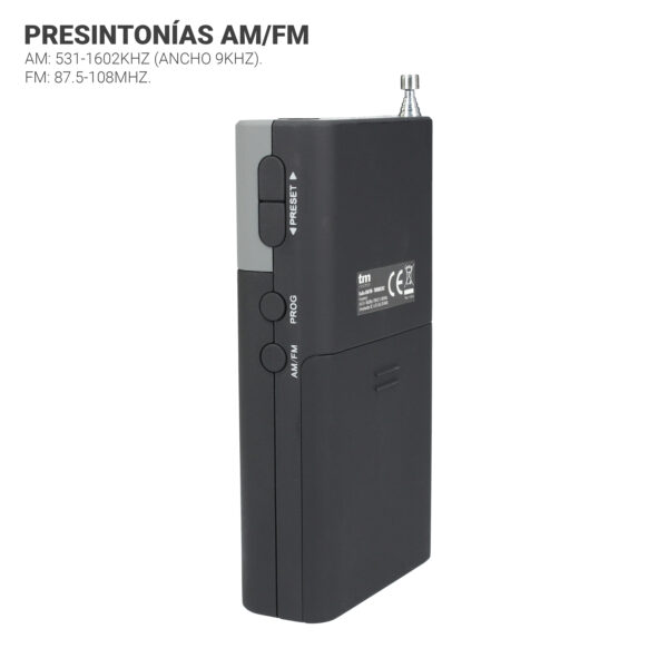 RADIO DIGITAL PLL BOLSILLO TM ELECTRON - Image 4