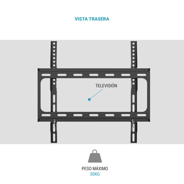 SOPORTE PARED TV 26'' A 65'' FIJO TM - Image 4