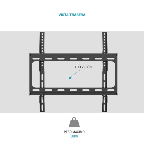 SOPORTE PARED TV 26'' A 65'' FIJO TM - Image 4