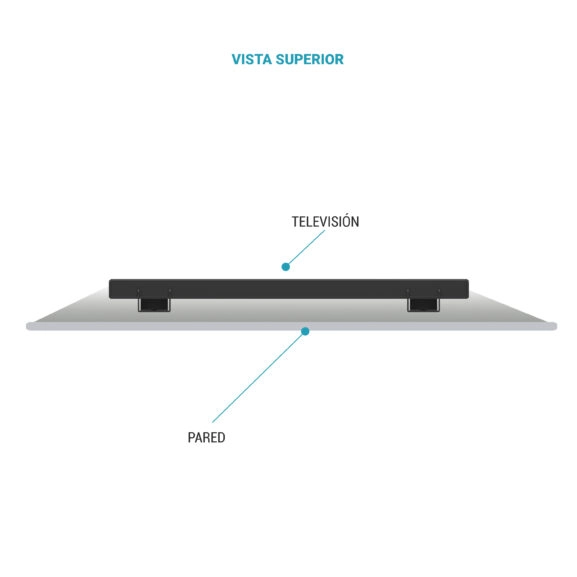 SOPORTE PARED TV 17'' A 45'' FIJO TM - Image 7