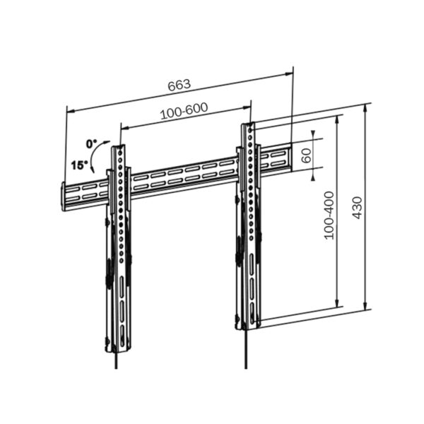 SOPORTE TV LED/LCD 32'' A 70'' ABATIBLE - Image 2