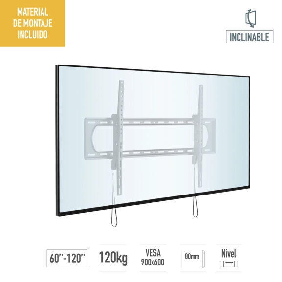 SOPORTE PARED TV 60'' A 120'' ABATIBLE - Image 2