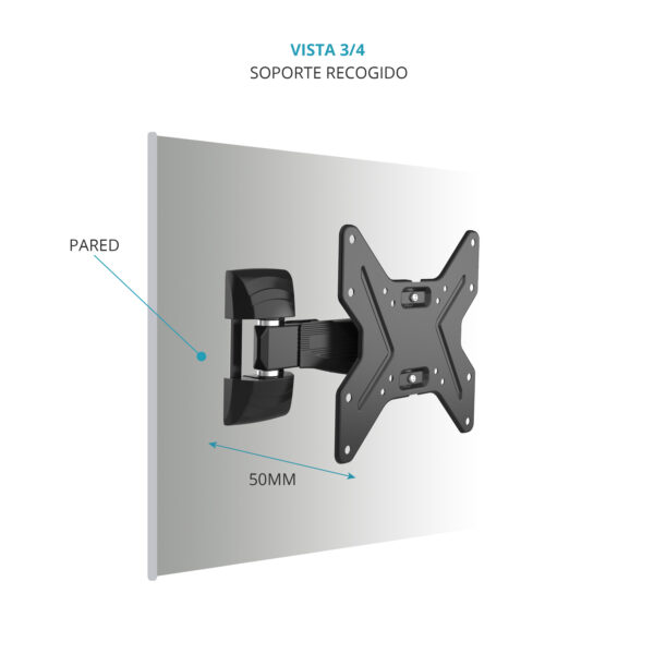 SOPORTE TV PARED ARTICULADO 26 A 45" TME - Image 6