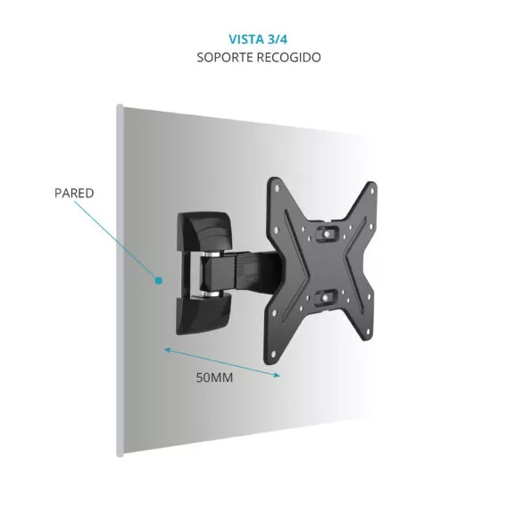 SOPORTE TV PARED ARTICULADO 26 A 45" TME - Image 6