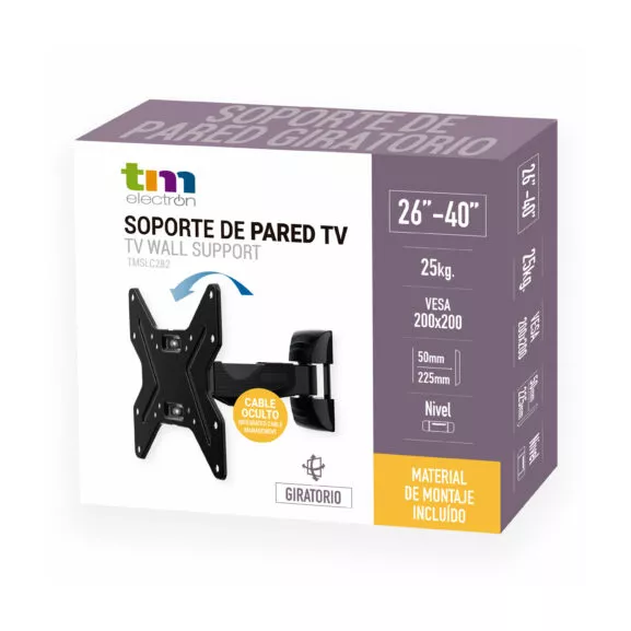 SOPORTE TV PARED ARTICULADO 26 A 45" TME - Image 8