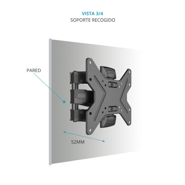 SOPORTE TV PARED ARTICULADO 26 A 45" TME - Image 6