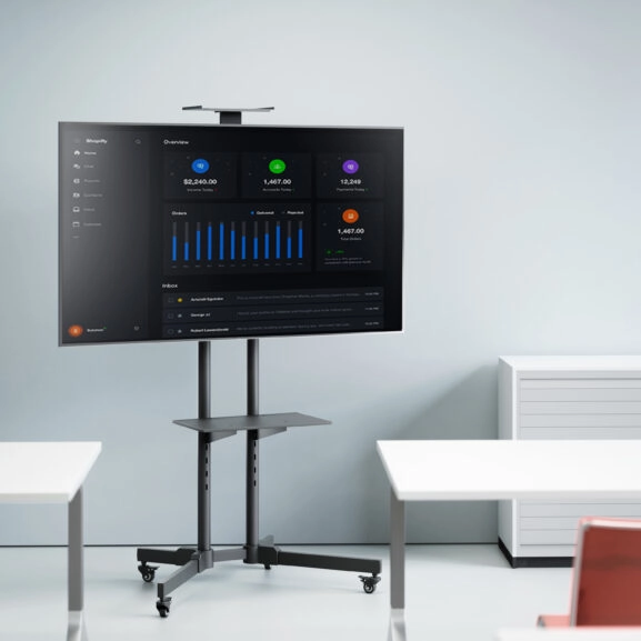 SOPORTE TV SUELO 37" A 70" 50KG TME - Image 5